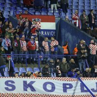 Hrvatski navijači na Maksimiru
