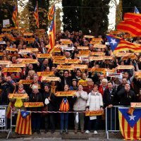 Protest za odcjepljenje Katalonije