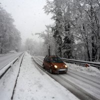 Snijeg u Gorskom Kotaru