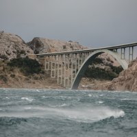 Bura kod Krčkog mosta