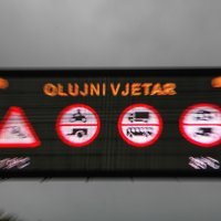 Bura kod Krčkog mosta