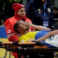 Italija - Švedska (Jakob Johansson zbog ozljede morao je ranije s terena)