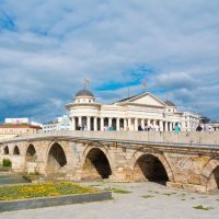 Arhitektura u središtu Skoplja