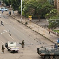 Vojska na ulicama Hararea