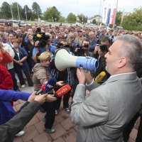 Prosvjed radnika Gredelja u stečaju