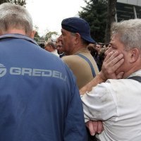 Prosvjed radnika Gredelja u stečaju