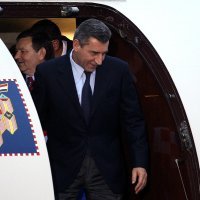 Ante Gotovina izlazi iz vladina zrakoplova