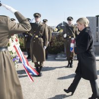 Predsjednica odala počast stradalima u Škabrnji