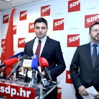 Davor Bernardić i Siniša Varga