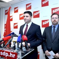 Davor Bernardić i Siniša Varga