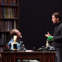 S Franjom Dijakom u predstavi 'Posljednja seansa doktora Freuda'