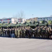 Petrinja: Svečani ispraćaj vojnika 1. hrvatskog kontigenta u Republiku Litvu