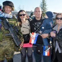 Petrinja: Svečani ispraćaj vojnika 1. hrvatskog kontigenta u Republiku Litvu