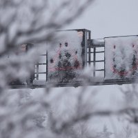 Snijeg pao u Lici i Gorskom kotaru