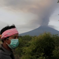 Erupcija vulkana na Baliju