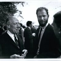 Biofizičar Detlev Bronk (lijevo)