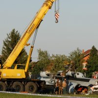 Pad helikoptera u vukovarskoj vojarni