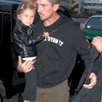 Christian Bale sa kćerkom