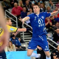 PPD Zagreb - Rhein Neckar Lowen. Gudjon Valur Sigurdsson, Žarko Marković