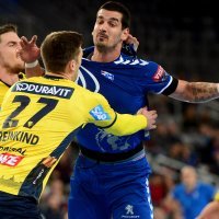 PPD Zagreb - Rhein Neckar Lowen. Harald Reinkind, Josip Valčić