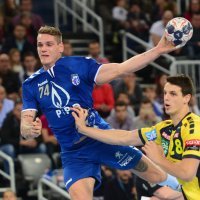 PPD Zagreb - Rhein Neckar Lowen. Mario Vuglač, Filip Taleski