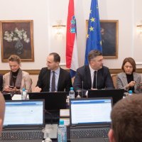 Damir Krstičević, Marija Pejčinović Burić, Ivan Anušić, Andrej Plenković, Ivan Vrkić