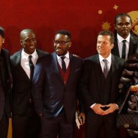 Ronaldinho, Clarence Seedorf, Jay-Jay Okocha, Lothar Matthaus and Nwankwo Kanu