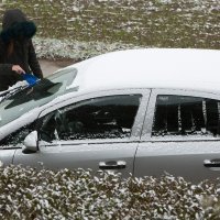 Prvi ovogodišnji snijeg u Slavoniji nije prouzročio nikakve probleme