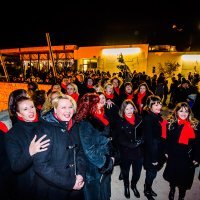 Paljenje prve adventske svijeće na tvrđavi Svetog Mihovila