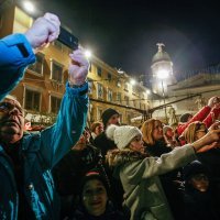 Paljenje prve adventske svijeće na Koblerovom trgu