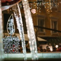 Paljenje prve adventske svijeće na Koblerovom trgu