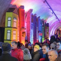 Otvorenje adventa u tunelu Grič pod nazivom Ulica kao iz doba Charlesa Dickensa