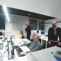 Zoran Zidarić i Tomislav Ćurković, osnivači arhitektonske tvrtke Dva arhitekta