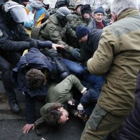 Oslobađanje Sakašvilija iz policijskog kombija