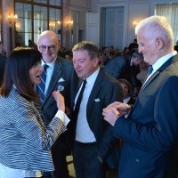 Blaženka Divjak, Marijan Hanžeković, Ante Vlahović i Zvonko Kusić