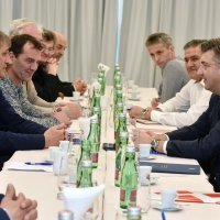 Andrej Plenković i predstavnici udruga iz Domovinskog rata