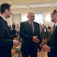 Miro Kovač, Luka Bebić, Ivo Stier