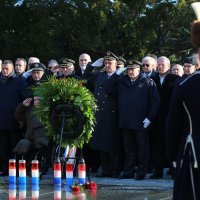 Polaganje vijenaca na groblju Mirogoj povodom obljetnice smrti Franje Tuđmana