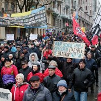 Prosvjed potpore Mihailu Sakašviliju u Kijevu