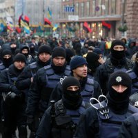 Prosvjed potpore Mihailu Sakašviliju u Kijevu