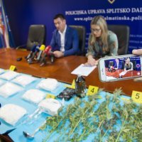 Rekordna zapljena amfetamina na području PU Splitsko-dalmatinske