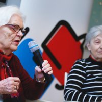 Korisnice doma Mira Šiljak i Bosiljka Kosar