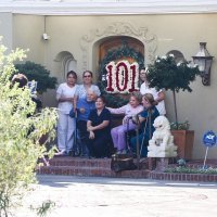 Kirk Douglas sa suprugom Anne