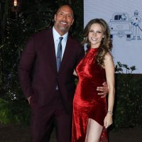 Dwayne 'the Rock' Johnson i Lauren Hashian