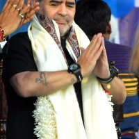 Diego Maradona spomenik Indija