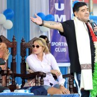 Diego Maradona spomenik Indija