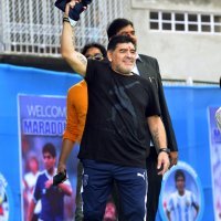 Diego Maradona spomenik Indija