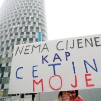 Prosvjed građanske inicijative 'Ne daj se Cetino' u Zagrebu