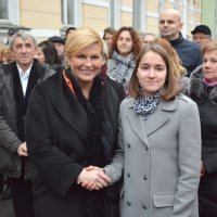 Predsjednica Kolinda Grabar Kitarović otvorila privremeni ured u Koprivnici
