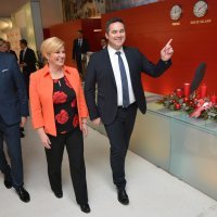 Kolinda Grabar-Kitarović i Marin Pucar